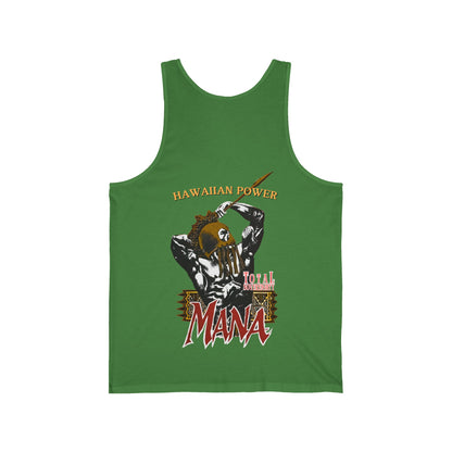 Hawaiian Strength Hawaiian Power Mana Total Sovereignty Vintage Design 90s New Print Unisex Jersey Tank