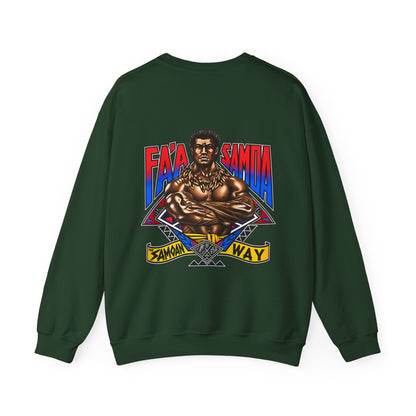 Samoan Strength Fa'a Samoa The Samoan Way Unisex Heavy Blend™ Crewneck Sweatshirt