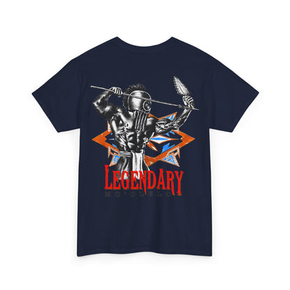 Hawaiian Strength Legendary Mo'olelo Vintage 90s Design New Print Unisex Heavy Cotton Tee