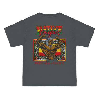 Local Strength Native Tongan Pride of the Pacific Vintage Designs 90s New Print Beefy-T®  Short-Sleeve T-Shirt