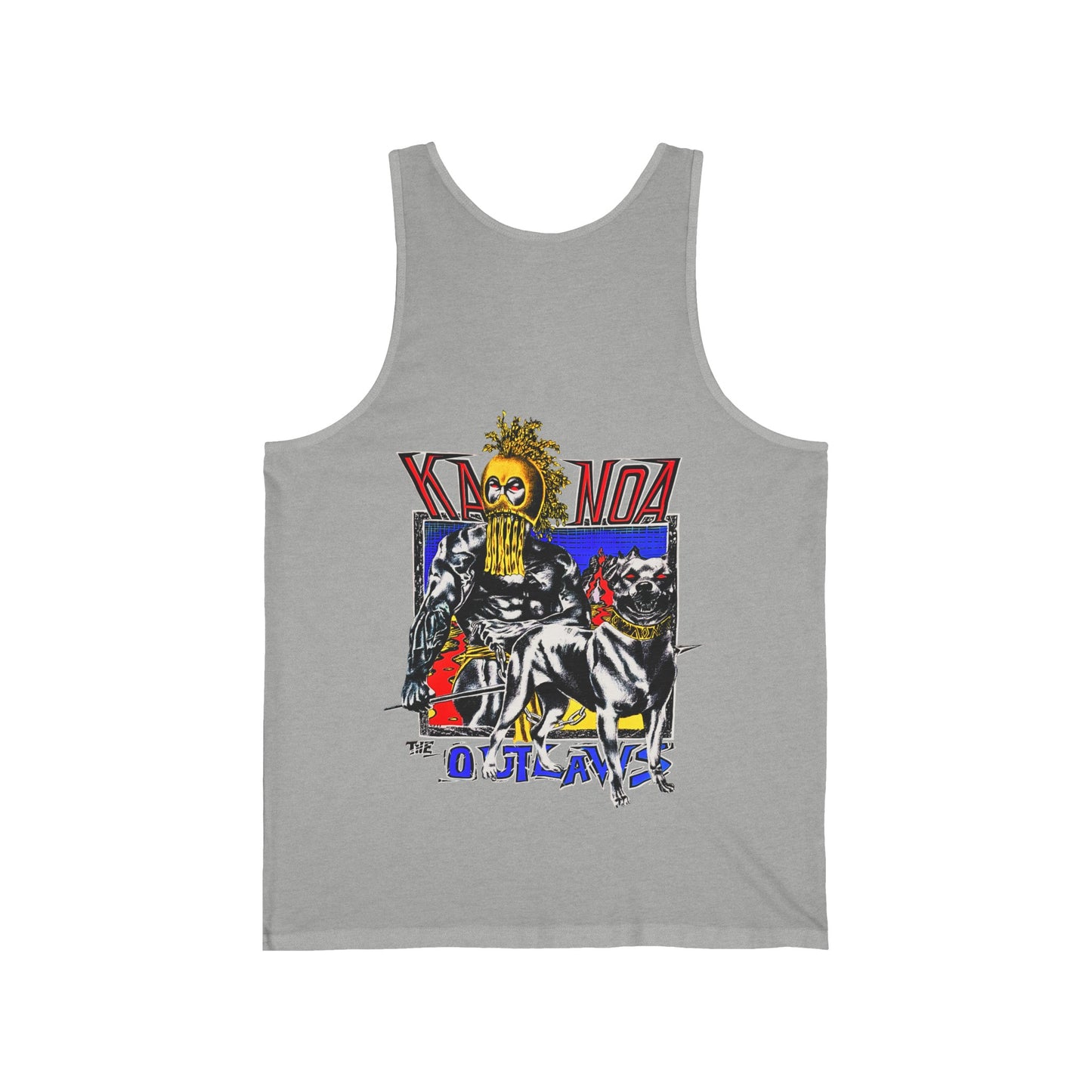 Hawaiian Strength Kanoa The Outlaws Vintage Design 90s New Print Unisex Jersey Tank