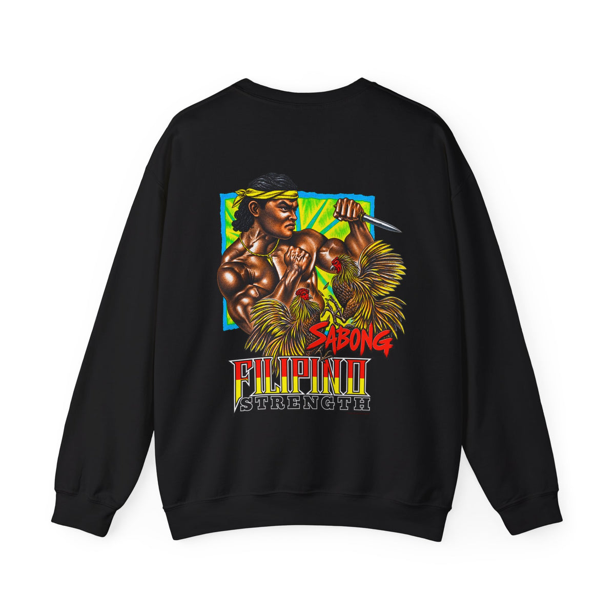 Filipino Strength Sabong Unisex Heavy Blend™ Crewneck Sweatshirt