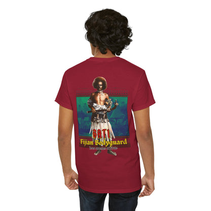 Local Strength Bati Fijian Bodyguard Never Surrender Attitude Tabu Soro Unisex Heavy Cotton Tee