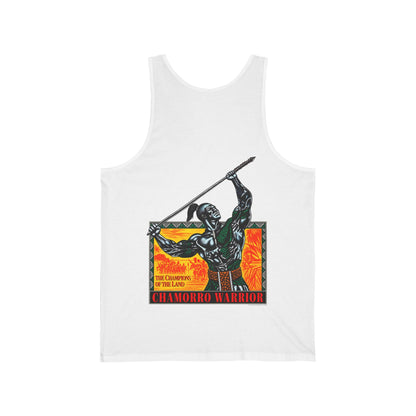 Chamorro Warrior Guam The Champions Of The Land Unisex Jersey Tank