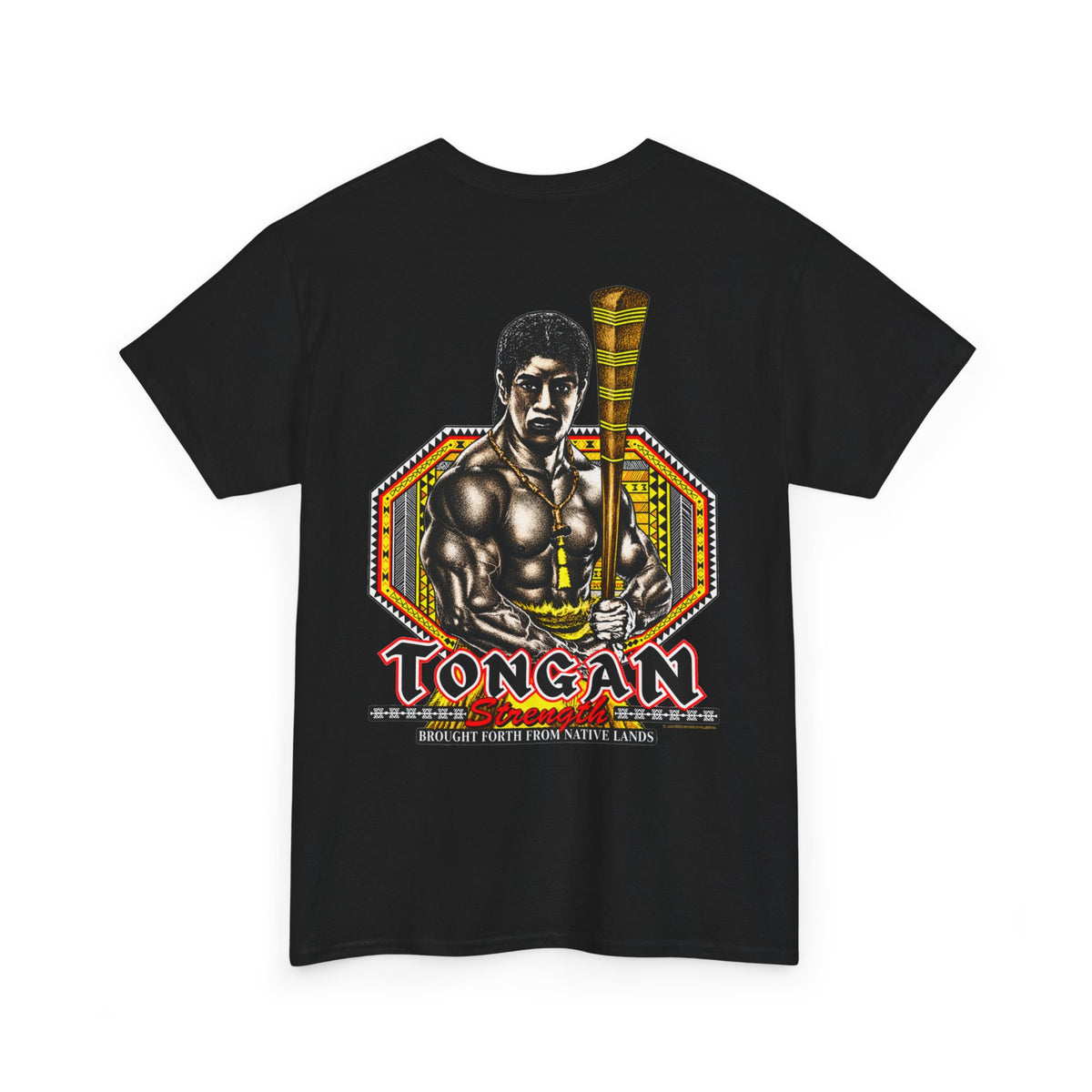 Local Strength Tongan Strength Brought Forth From Native Lands Unisex Heavy Cotton Tee