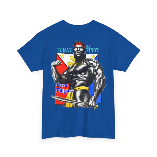 Filipino Strength Tunay na Pinoy Pure Filipino Vintage Design 90s New Print T-shirt Unisex Heavy Cotton Tee