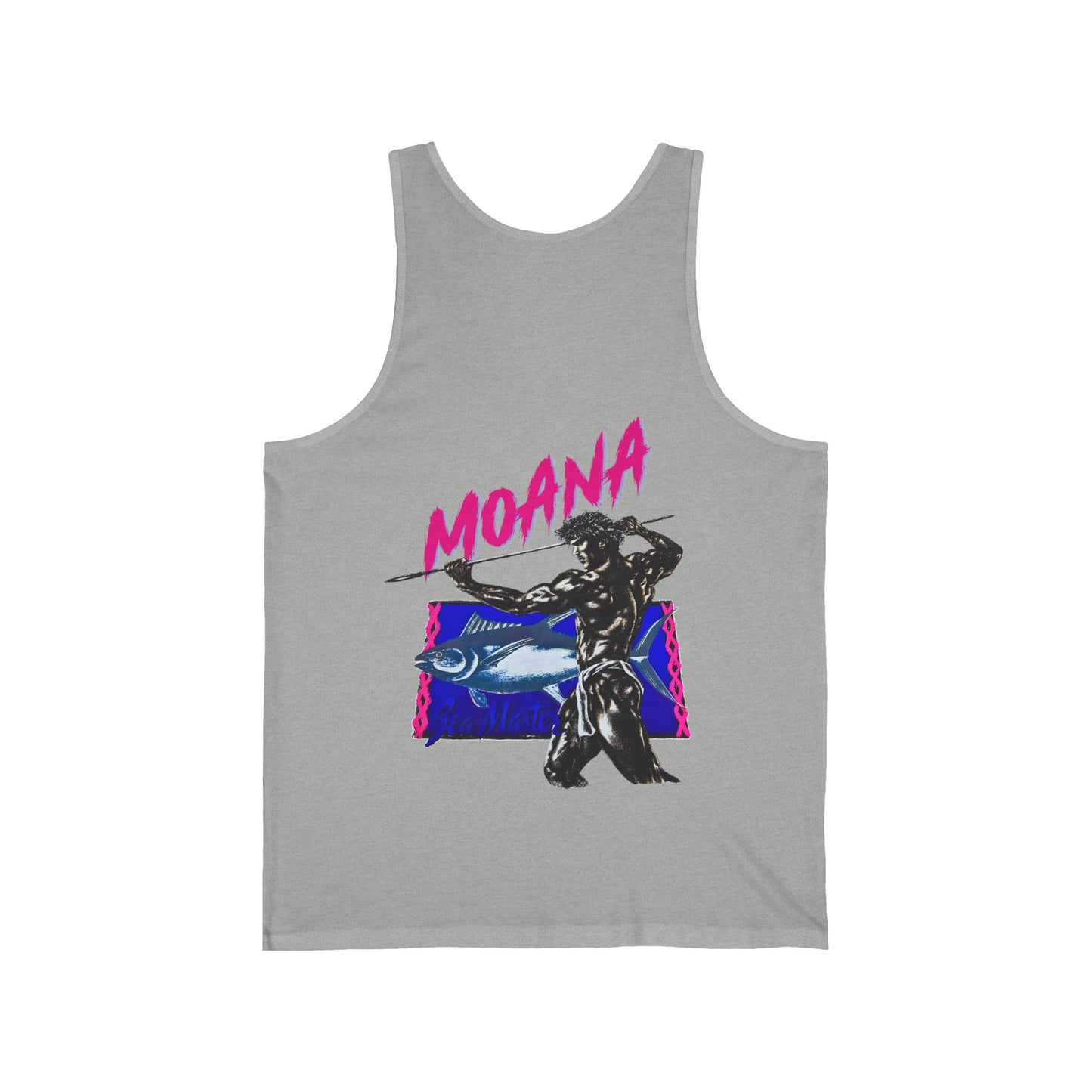 Hawaiian Strength Moana Sea Master Vintage Design 90s New Print Unisex Jersey Tank