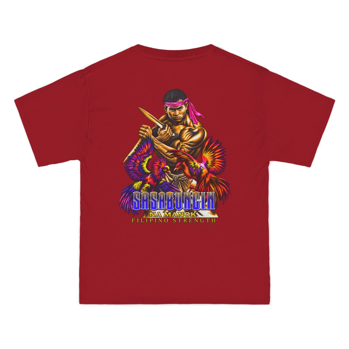 Filipino Strength Sasabungin Na Manok Beefy-T®  Short-Sleeve T-Shirt