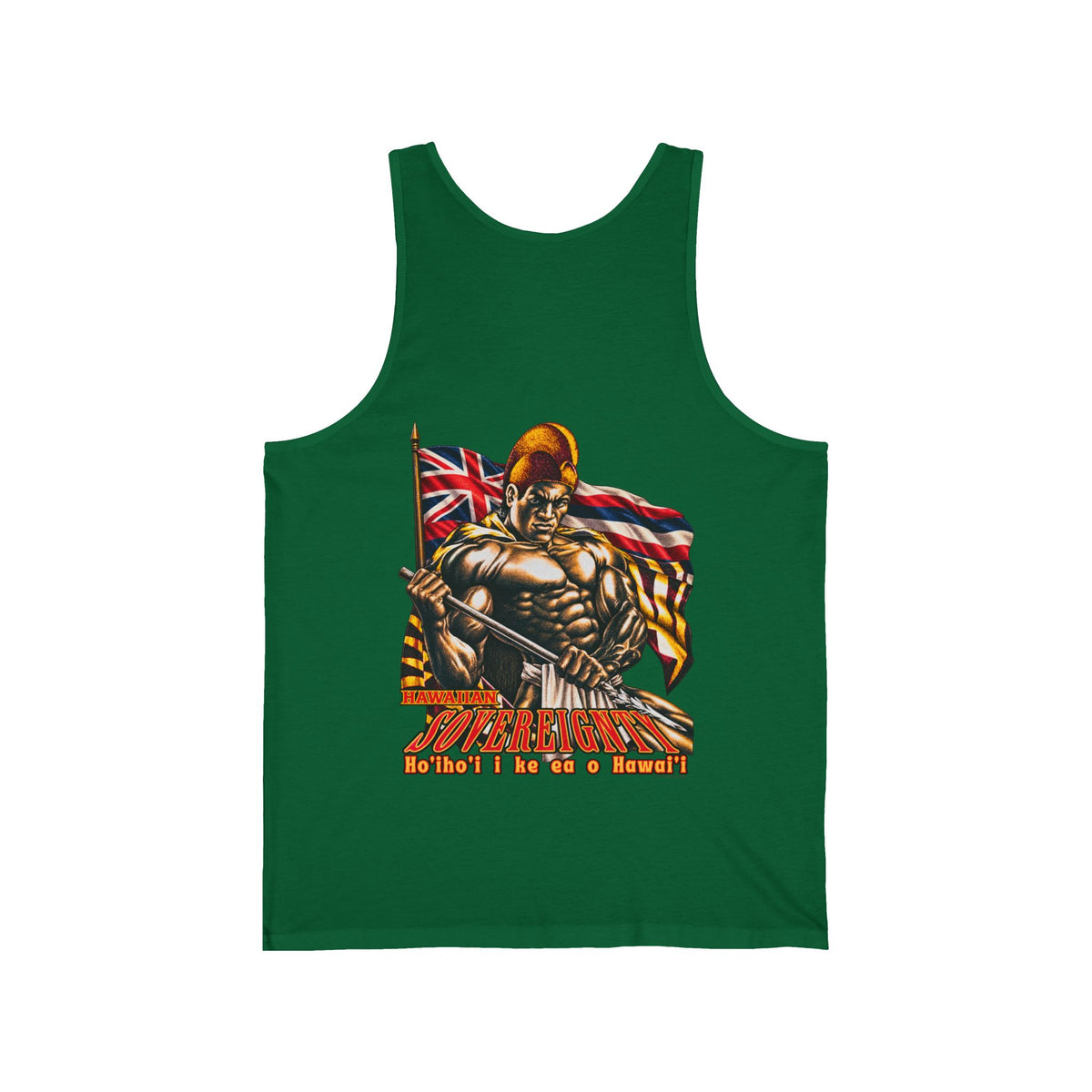 Hawaiian Strength Hawaiian Sovereignty Unisex Jersey Tank