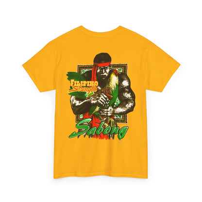 Filipino Strength Sabong Shirt Vintage Design 90s New Print T-shirt Unisex Heavy Cotton Tee