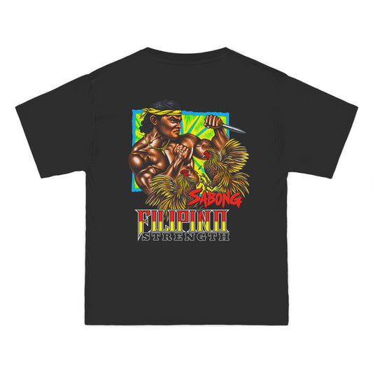 Filipino Strength Sabong Vintage Design 90s New Print Beefy-T®  Short-Sleeve T-Shirt