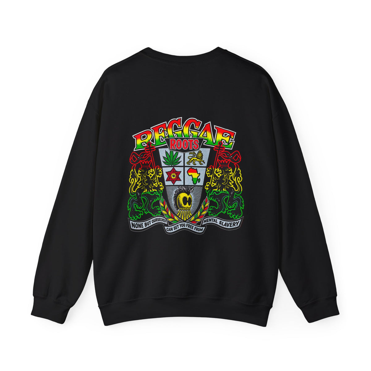Jawaiian Strength Reggae Roots Unisex Heavy Blend™ Crewneck Sweatshirt