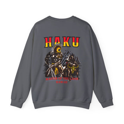 Hawaiian Strength Haku Master of the Land Hawaii Vintage Design 90s New Print Unisex Heavy Blend™ Crewneck Sweatshirt