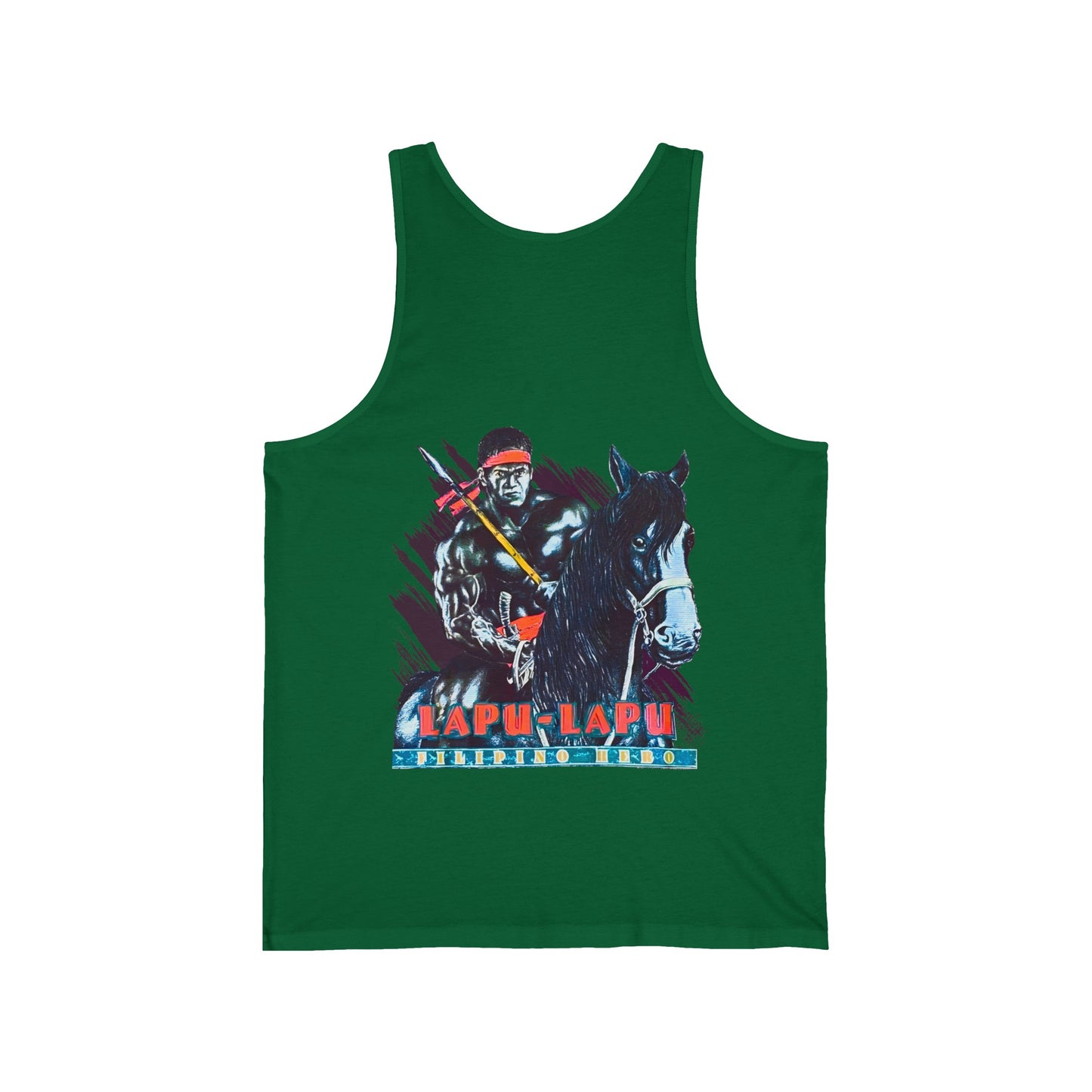 Filipino Strength Lapu-Lapu Filipino Hero Vintage Design 90s New Print Unisex Jersey Tank