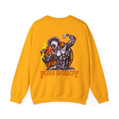 Hawaiian Strength Pure Energy Hawaii Vintage Design 90s New Print Unisex Heavy Blend™ Crewneck Sweatshirt