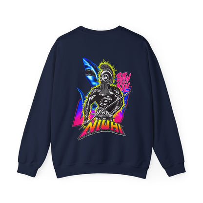Hawaiian Strength Niuhi Born To Kill Unisex Heavy Blend™ Crewneck Sweatshirt