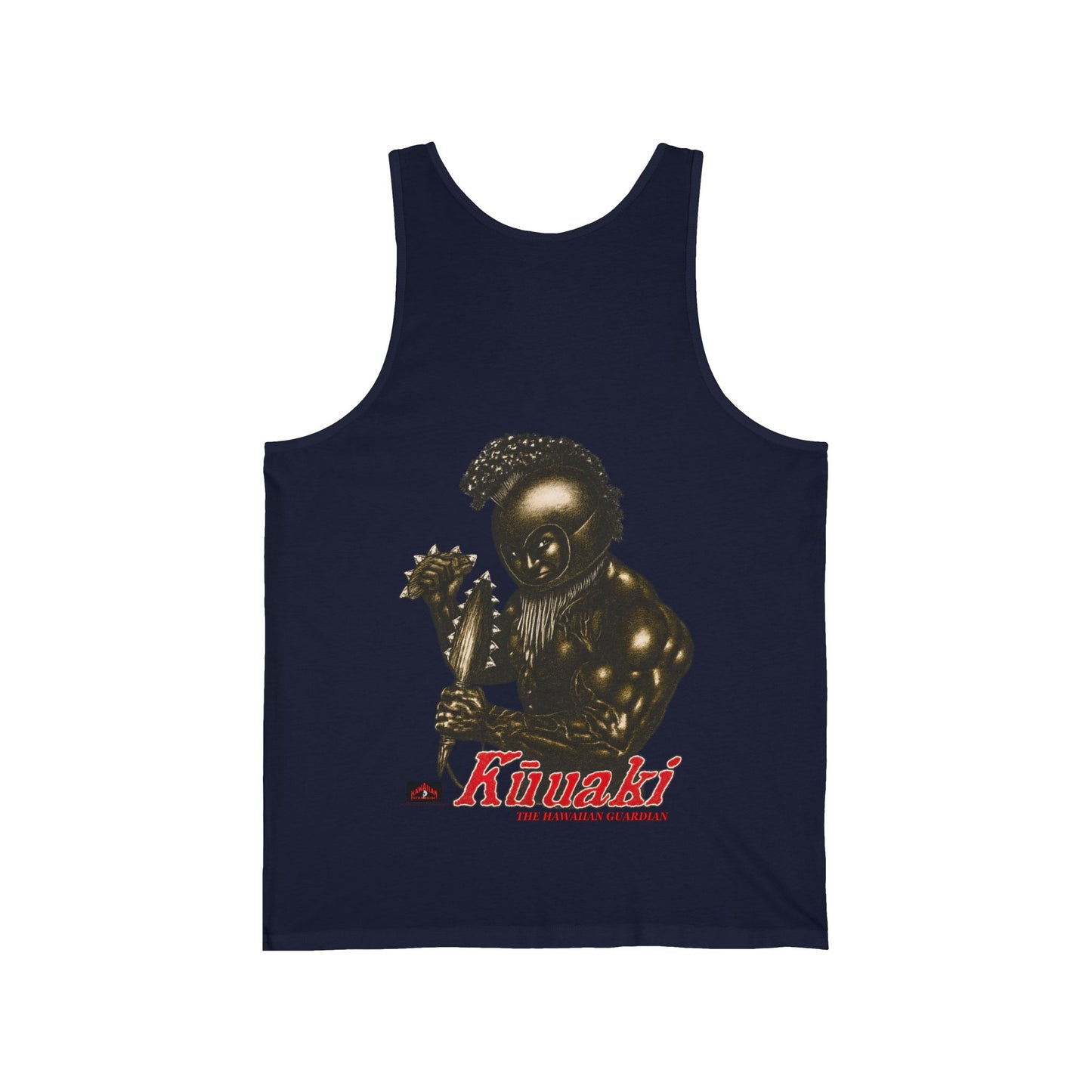 Hawaiian Strength Kῡuaki The Hawaiian Guardian Vintage Design 90s New Print Unisex Jersey Tank