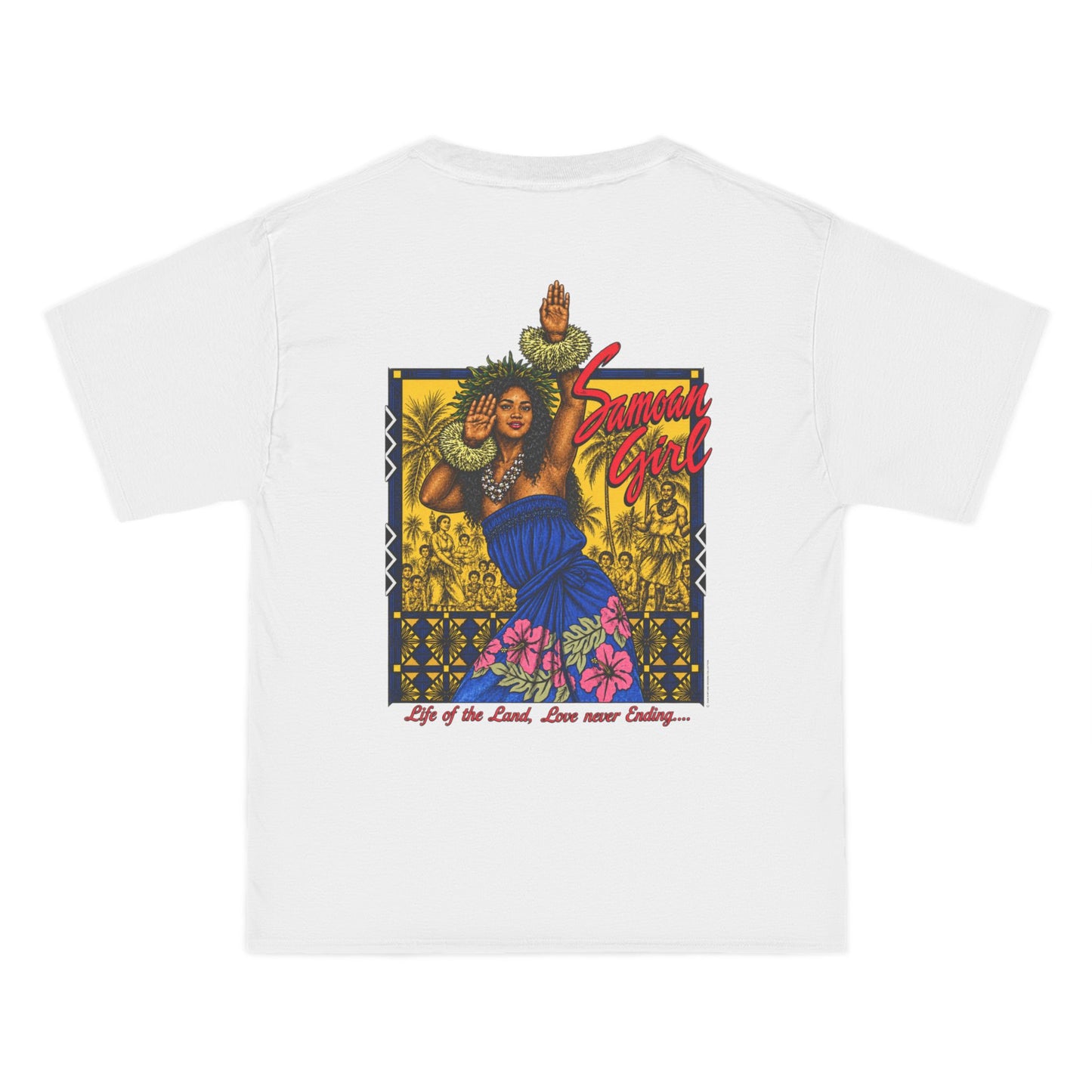 Samoan Strength Samoan Girl Beefy-T®  Short-Sleeve T-Shirt