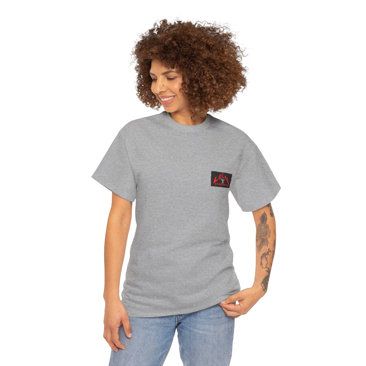 Tongan Strength Tongan Girl Ta'ahine Vintage Design 90s New Print Unisex Heavy Cotton Tee