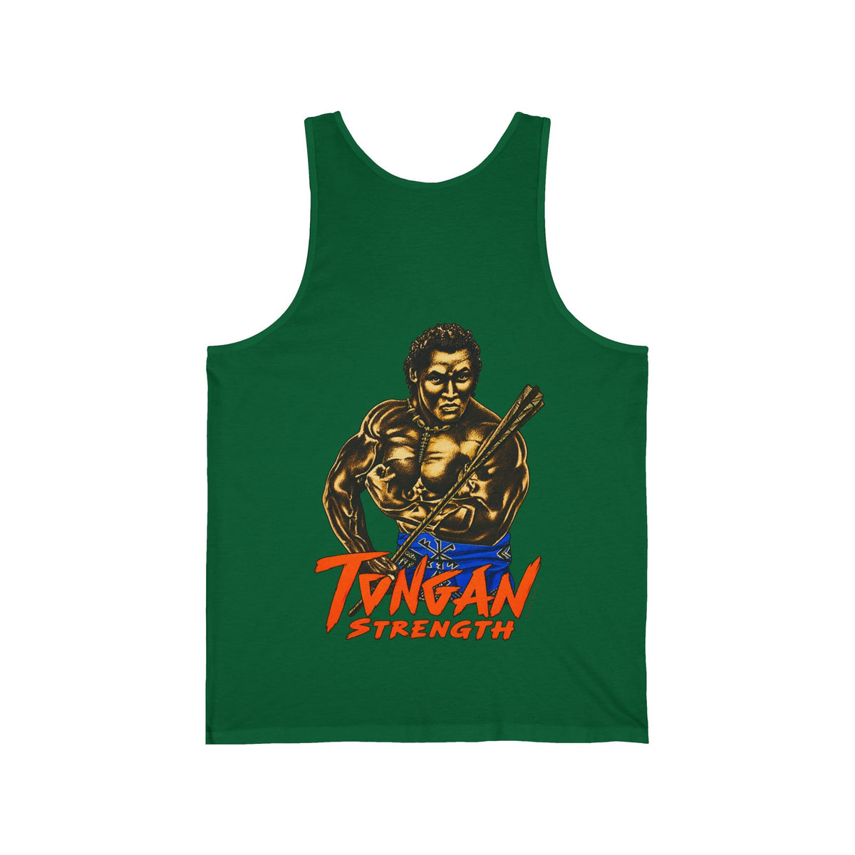 Local Strength Tongan Strength Unisex Jersey Tank
