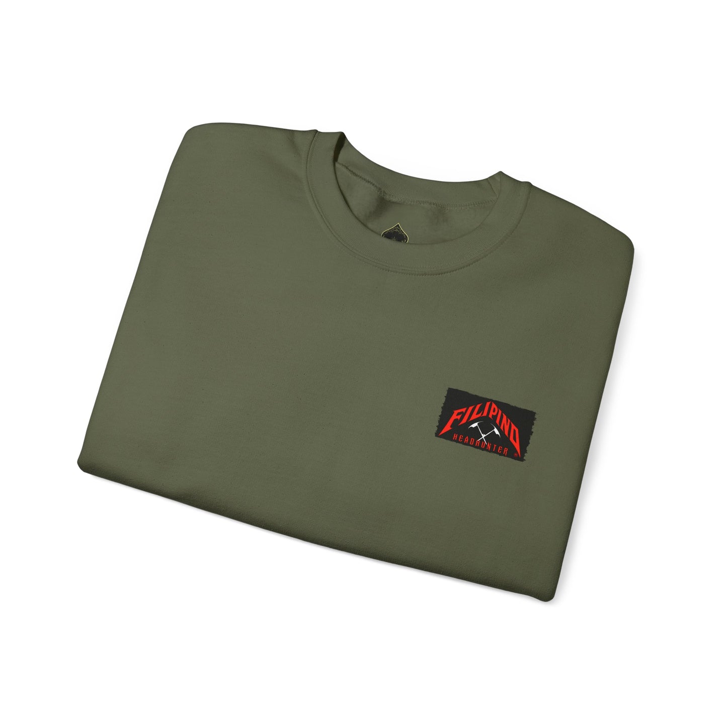 Filipino Strength Filipino Headhunter Igorot War Dance Unisex Heavy Blend™ Crewneck Sweatshirt