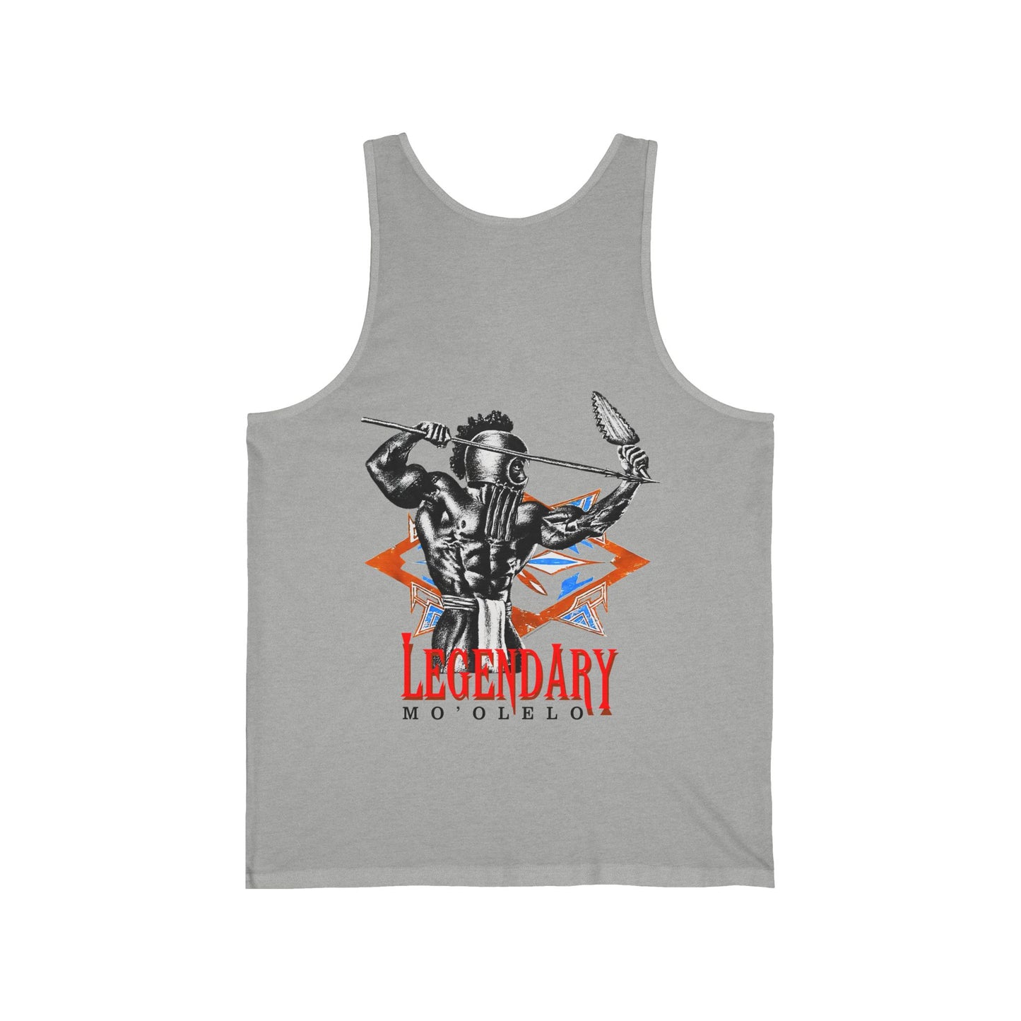 Hawaiian Strength Legendary Mo'olelo Vintage 90s Design New Print Unisex Jersey Tank