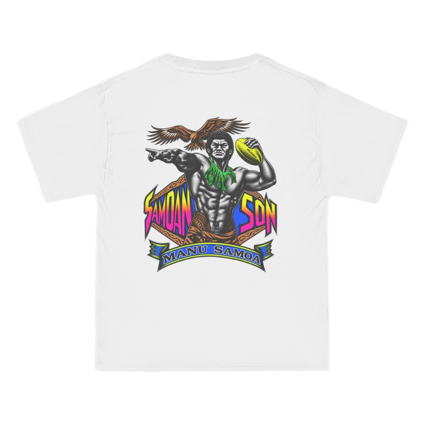 Samoan Strength Samoan Son Manu Samoa Beefy-T®  Short-Sleeve T-Shirt