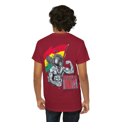 Jawaiian Strength Reggae Roots Vintage Design 90s New Print Unisex Heavy Cotton Tee