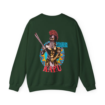 Hawaiian Strength Kapu Hawaiian Guardian Vintage Design 90s New Print Unisex Heavy Blend™ Crewneck Sweatshirt