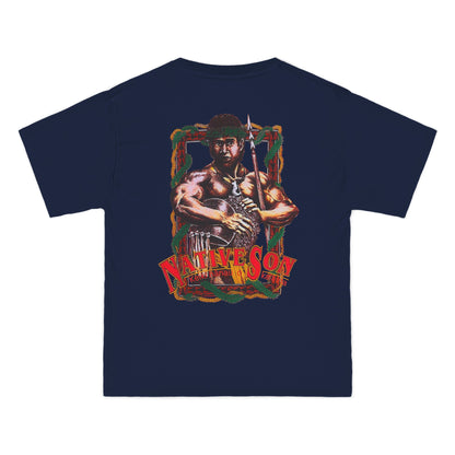 Hawaiian Strength Native Son Keiki Hanau o Ka'aina Vintage Design 90s New Print Beefy-T®  Short-Sleeve T-Shirt