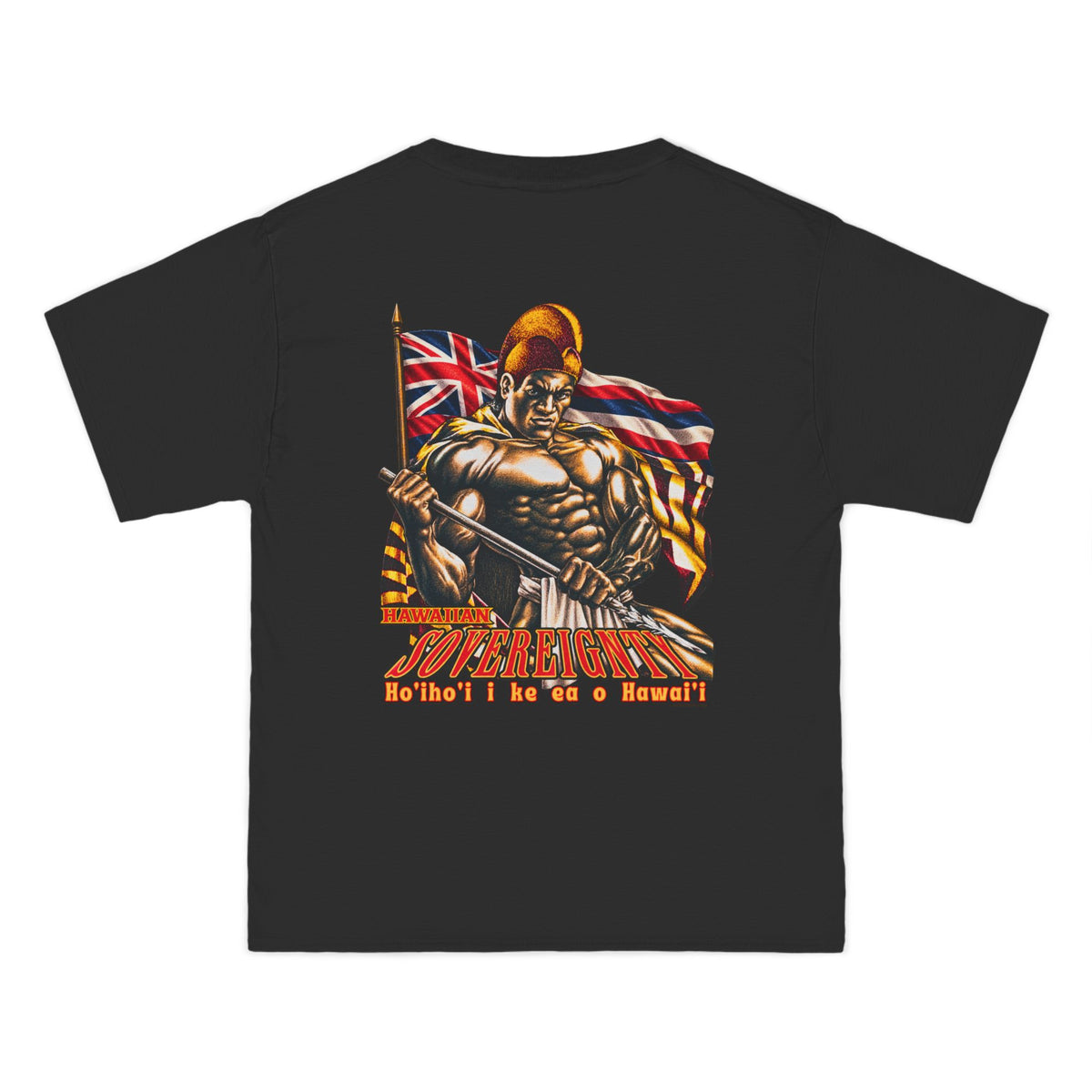 Hawaiian Strength Hawaiian Sovereignty Beefy-T®  Short-Sleeve T-Shirt