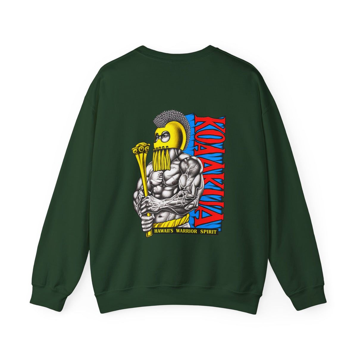 Hawaiian Strength Koa Akua Hawaii's Warrior Spirit Unisex Heavy Blend™ Crewneck Sweatshirt