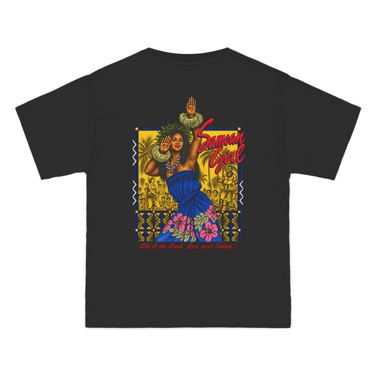 Samoan Strength Samoan Girl Beefy-T®  Short-Sleeve T-Shirt