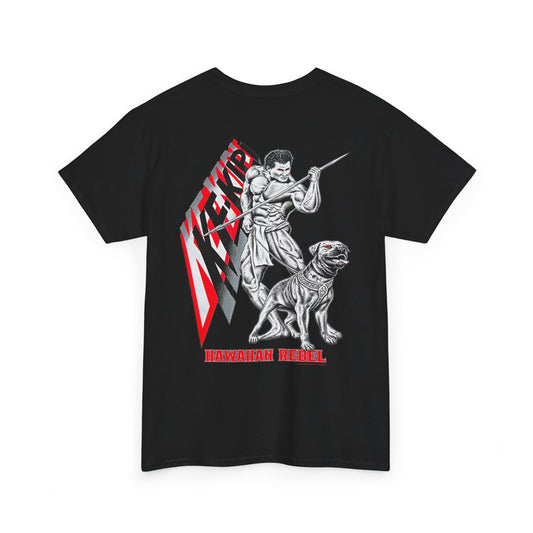 Hawaiian Strength Ke-Kipi Hawaiian Rebel T-shirt Unisex Heavy Cotton Tee