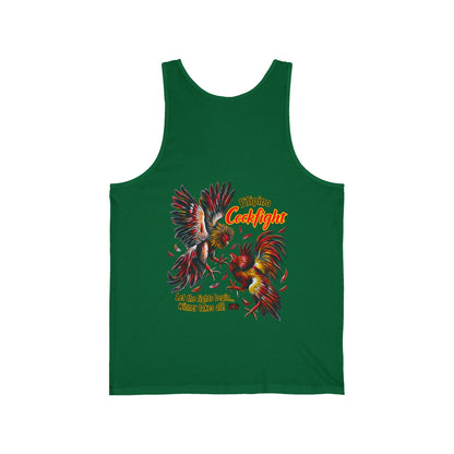 Filipino Strength Filipino Cockfight Unisex Jersey Tank