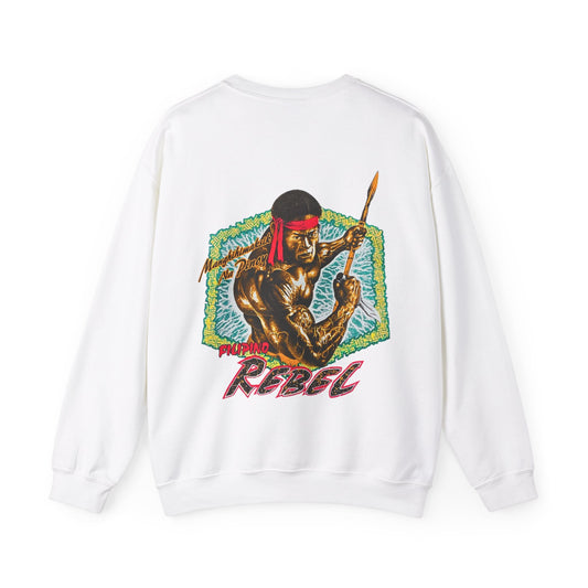 Filipino Strength Filipino Rebel Manghihimaksik Na Pinoy Vintage Design 90s New Print Unisex Heavy Blend™ Crewneck Sweatshirt