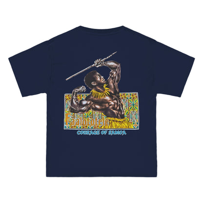 Samoan Strength Faalototele Courage of Samoa Vintage Design 90s New Print Beefy-T®  Short-Sleeve T-Shirt