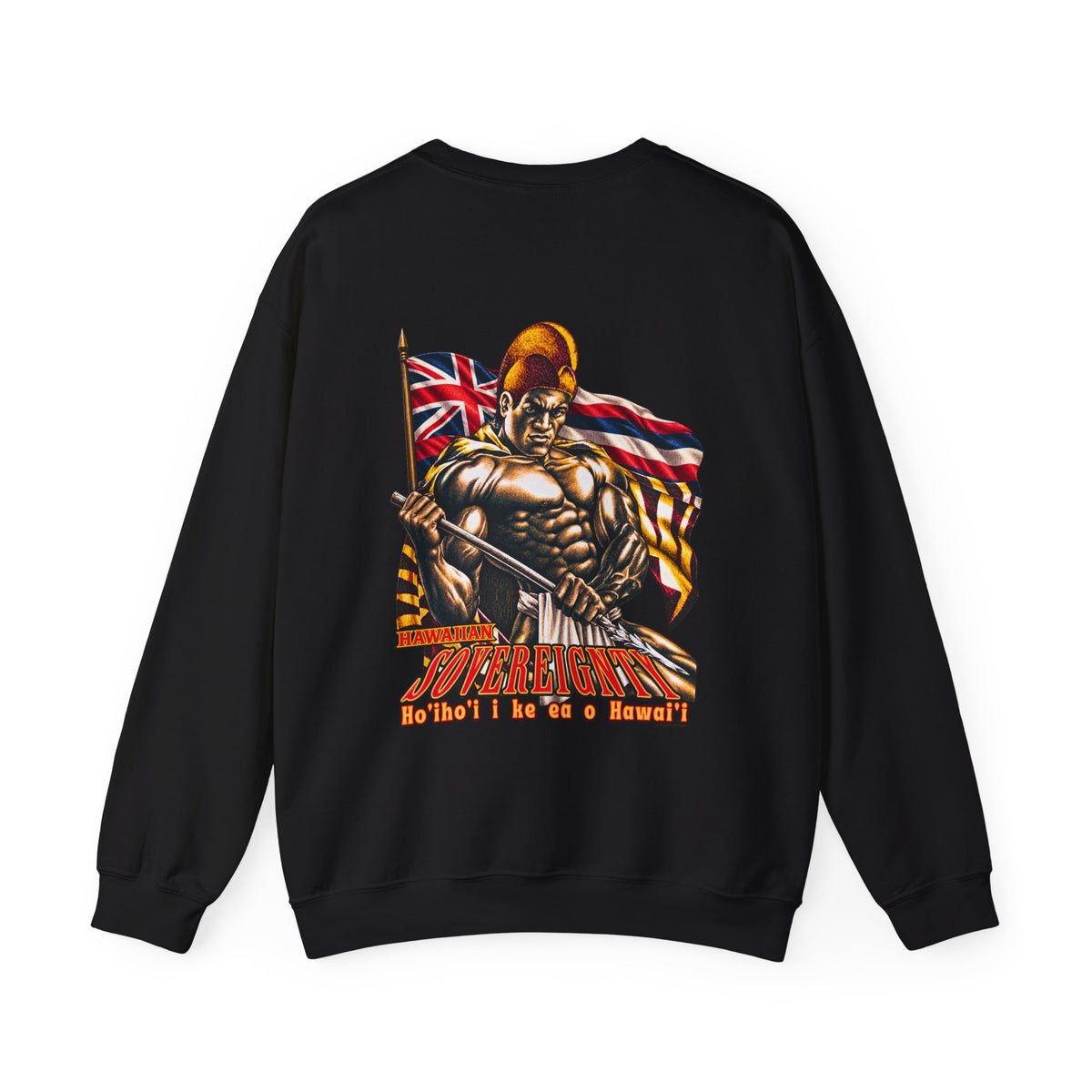 Hawaiian Strength Hawaiian Sovereignty Unisex Heavy Blend™ Crewneck Sweatshirt