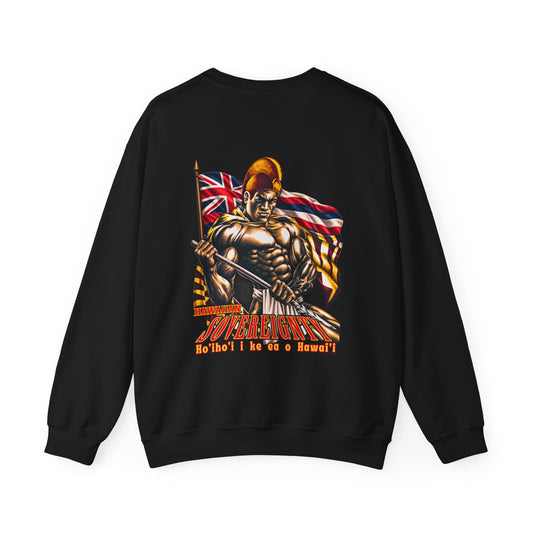 Hawaiian Strength Hawaiian Sovereignty Unisex Heavy Blend™ Crewneck Sweatshirt