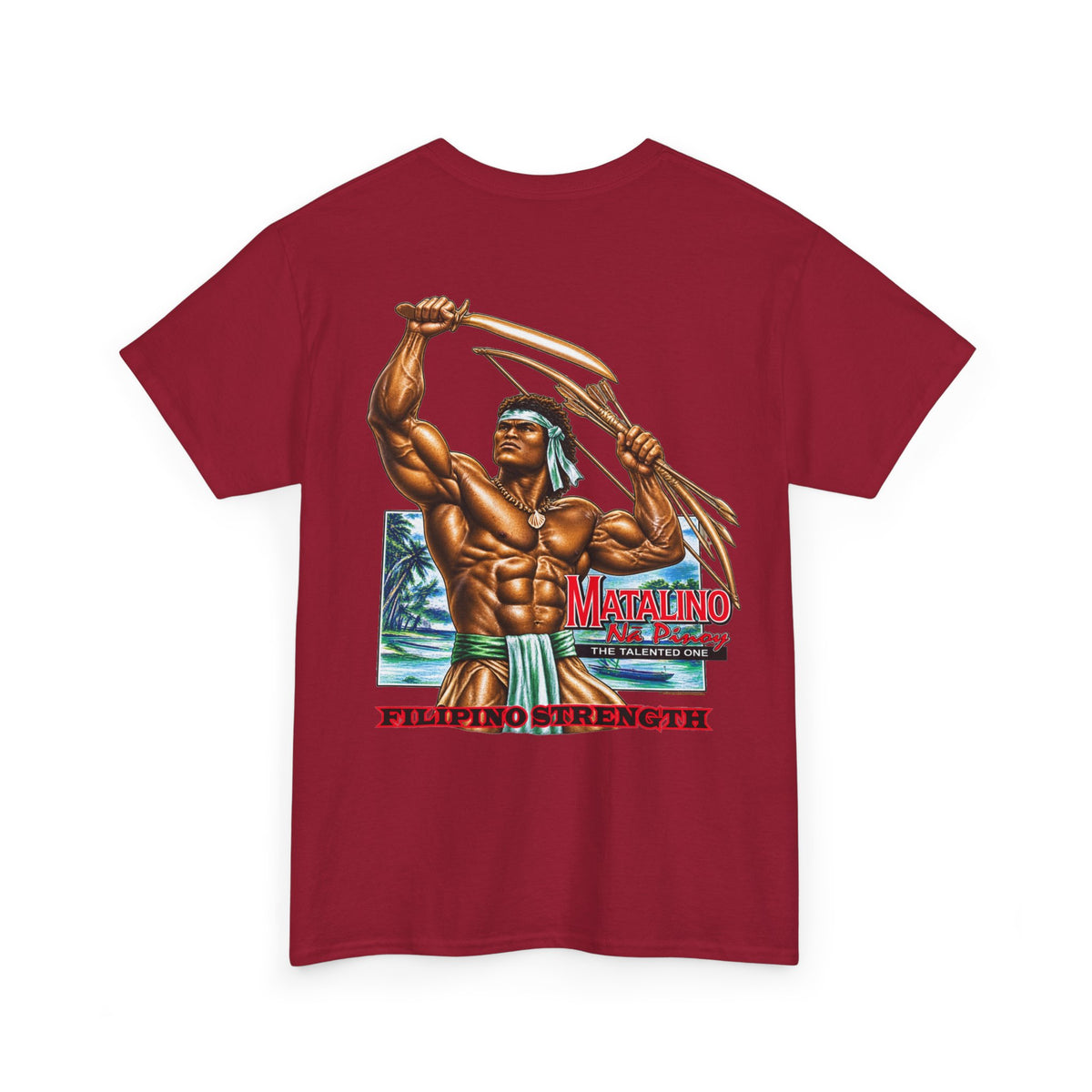 Filipino Strength Matalino Na Pinoy The Talented One Unisex Heavy Cotton Tee