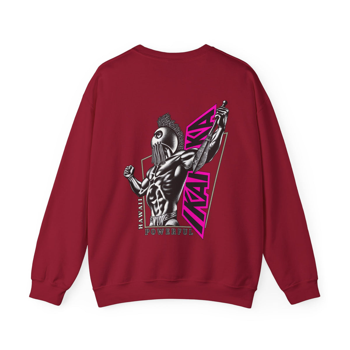 Hawaiian Strength Powerful Hawaii Ikaika Unisex Heavy Blend™ Crewneck Sweatshirt