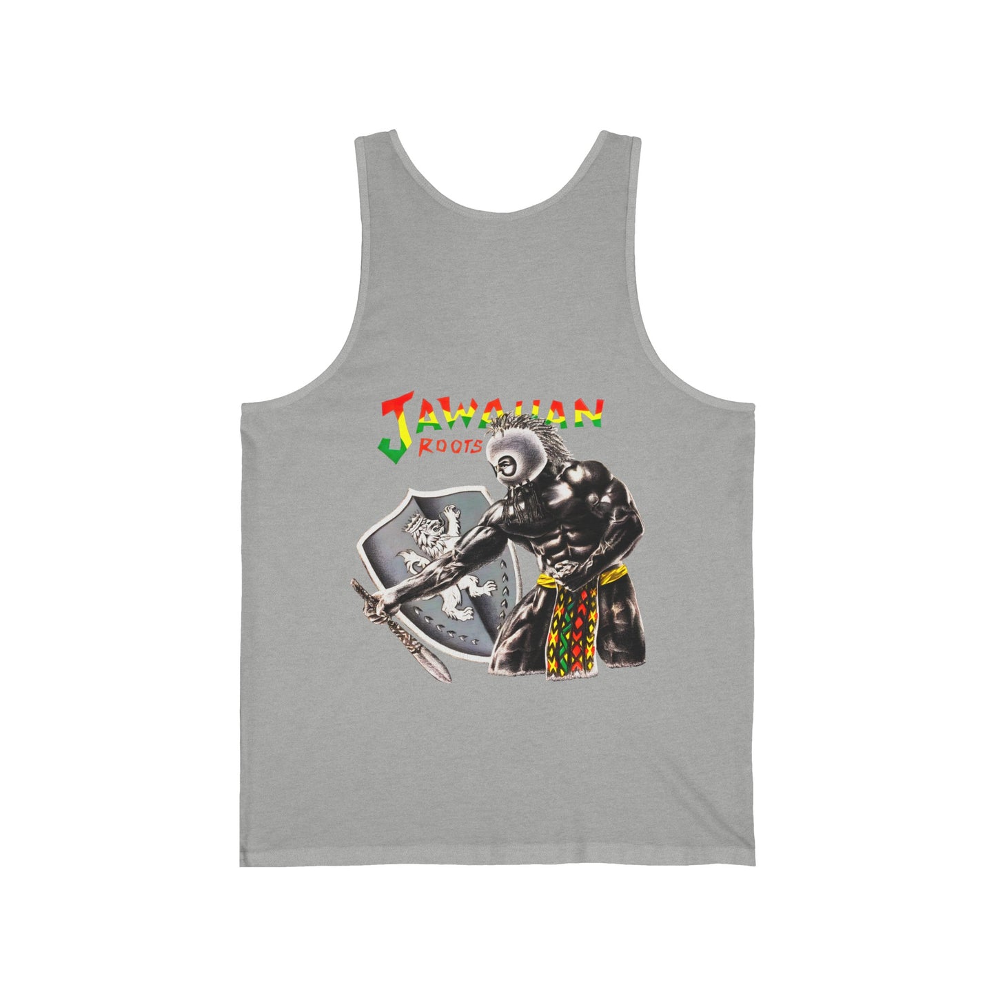 Jawaiian Strenght Jawaiian Roots Vintage Design 90s New Print Unisex Jersey Tank