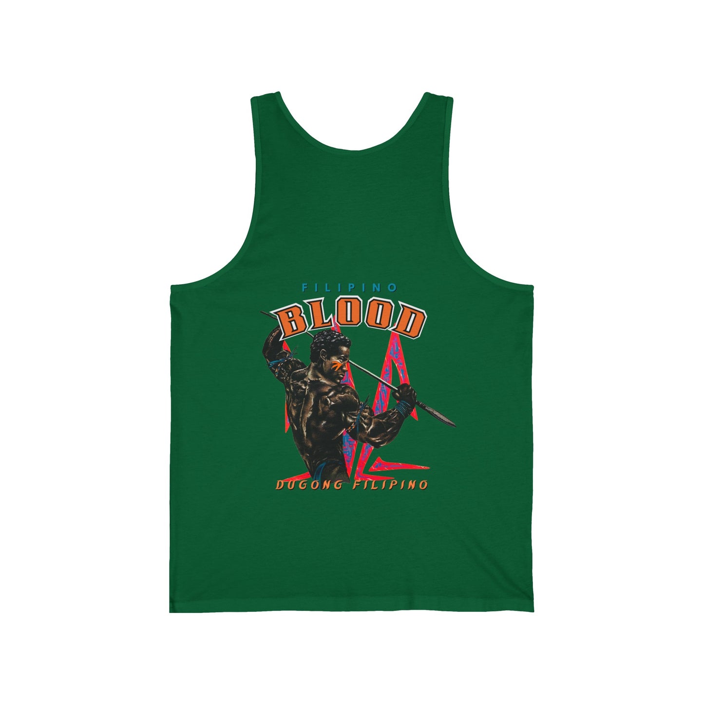 Filipino Strength Filipino Blood Dugong Filipino Vintage Design 90s New Print Unisex Jersey Tank