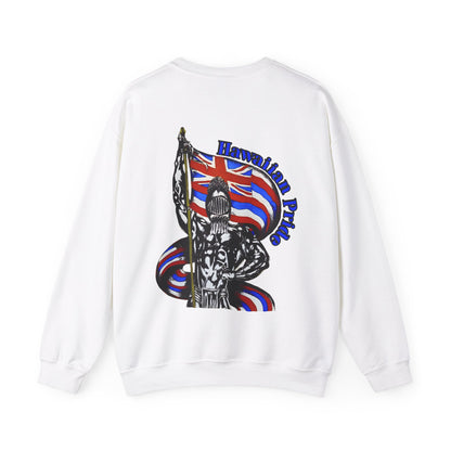 Hawaiian Strength Hawaiian Pride Vintage Design 90s New Print Unisex Heavy Blend™ Crewneck Sweatshirt