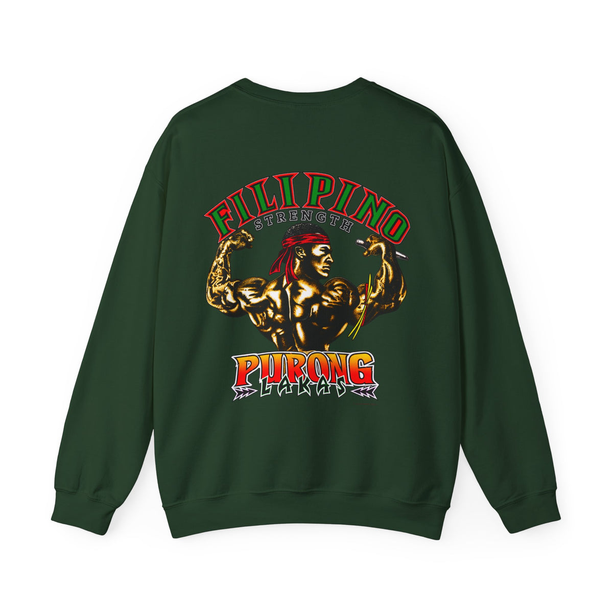 Filipino Strength Purong Lakas Unisex Heavy Blend™ Crewneck Sweatshirt