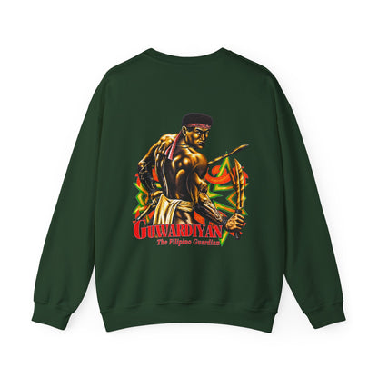 Filipino Strength The Filipino Guardian Guwardiyan Unisex Heavy Blend™ Crewneck Sweatshirt