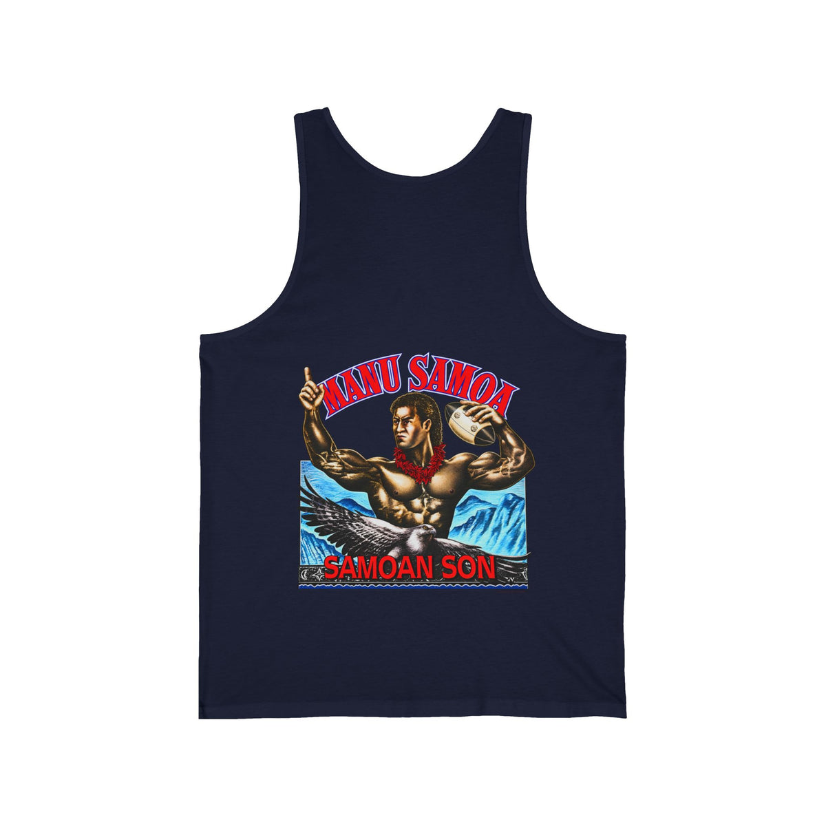 Samoan Strength Manu Samoa Samoan Son Unisex Jersey Tank
