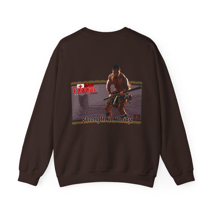 Local Strength Tongan Strength Malohi Stregnth in Unity Unisex Heavy Blend™ Crewneck Sweatshirt