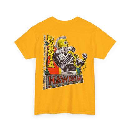 Hawaiian Strength Hawaiian Rasta Vintage Design 90s New Print T-shirt Unisex Heavy Cotton Tee