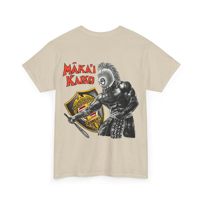 Hawaiian Strength Makai Kaiko Honolulu Police Vintage Design 90s New Print T-shirt Unisex Heavy Cotton Tee